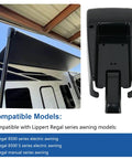 Solera RV Awning Idler Back Cover Replacement 643921 For Lippert Components Regal Head Cover And End Cap Easy DIY Install on RV awning