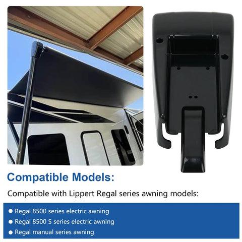 Solera RV Awning Idler Back Cover Replacement 643921 For Lippert Components Regal Head Cover And End Cap Easy DIY Install on RV awning