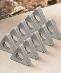 CNC Turning Tools Kit With Triangle Shim For Blade Protection And Longevity Pro Grade Tool Holder Set close-up view of triangle shims