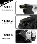 Mini Bike Hydraulic Brake Kit 180mm Disc Rotor Caliper Set Replacement For Coleman CT100U CC100X Baja DB30 Motovox MMB80