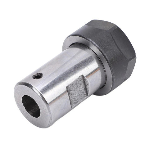 Top Shelf ER20 Spindle Adapter Designed For 12mm Motor Shafts Crafted From Heavy Duty 40Cr Steel Includes Secure Storage Box for CNC use