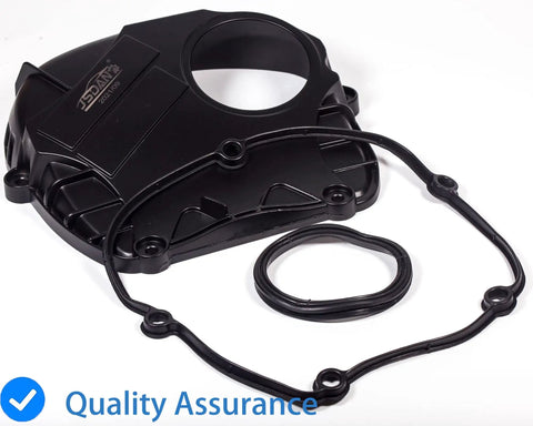 Leak Proof Aluminum Engine Upper Timing Chain Cover With Gasket For Volkswagen And Audi 2.0L EA888 Engines - black cover with gasket