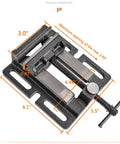 Drill Press Vise 3.0 Inch Quick Release Bench Clamp Built Like A Beast With Heavy Duty Cast Steel Industrial Vise Black Product