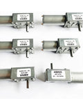 Hella Durable Metal Worm Gear Speed Reducer Motor 6V 12V 24V DC showing six different gear motors with metal housing.