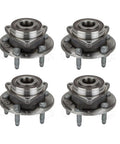 Heavy Duty Front And Rear Wheel Bearing Hub Assembly Kit For Camaro Impala Cadillac Cts Chevy set of four units with alloy construction