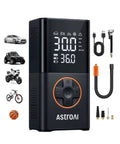L7 Portable Tire Inflator And Cordless Mini Air Compressor with digital display, 150 PSI car tire pump for auto, motorcycles, bikes