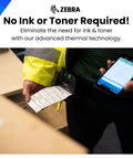 Rugged Mobile Direct Thermal Printer Built For The Daily Grind With 4 Inch Label Capacity At 203 Dpi Crisp Output printing labels.