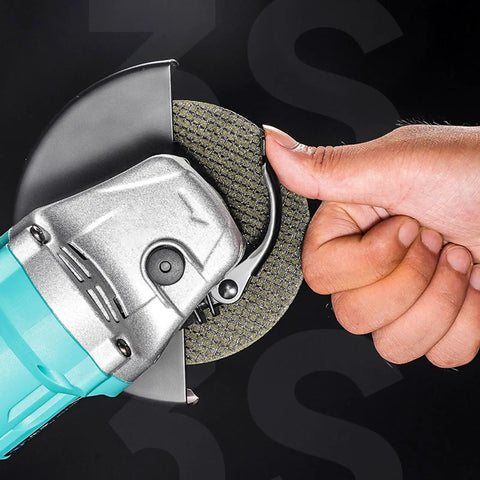 Heavy Duty Angle Grinder Guard Shield Replacement For 100 115 125 Grinders showing metal cover installation