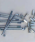 Set Of 20 4Mm Diameter 8G Spokes With Nipples For Electric Vehicles Beefed Up Heavy Duty Rust Resistant Steel Spokes, top view
