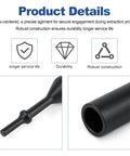 Heavy Duty Truck Wheel Hub Cone Washer Removal Tool For Floating Axle Dual Rear Wheels DRW With 0.401 Air Hammer Shank Receiver detail