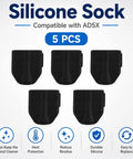 Top Shelf 3D Printer Tool Kit Featuring Slick Nozzle Cleaning Brushes And Heavy Duty Clog Poke Needles For Spotless Hotend Care And Hassle Free Daily Maintenance Gear, silicone socks for AD5X, 5 pieces.