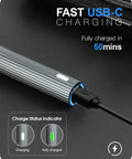 Mini Electric Screwdriver 62 in 1 cordless precision power tool kit with USB-C charging cable and status indicator light
