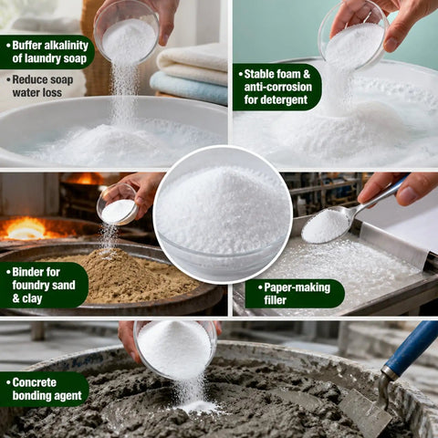 Tough As Nails Sodium Silicate Powder Heavy Duty Concrete Sealer Industrial Floor Hardener Dust Free Water Glass Treatment for bonding agent.