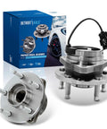 Pair Front Wheel Bearing Hubs Assembly With 5 Lug And ABS For Chevy Cobalt HHR 2008 2010 Malibu 2004 2012 Pontiac G6 2005 2010 Saturn Aura 2007 2009 Front Left And Front Right, featuring premium wheel bearings with ABS sensor wire.