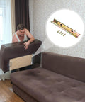 Keep Your Sectional Locked Tight With Zero Sliding Around Using These Tough As Nails Zinc Plated Interlocking Connectors And Installation Screws For Reliable Furniture Assembly
