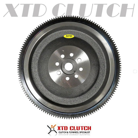 AMC Stage 3 Clutch Kit And Flywheel For 2007 2011 Jeep Wrangler 3 8L V6 OHV Beefed Up Upgrade Set With OEM Quality Components Made In The USA And Backed By Expert Support, rear view of flywheel
