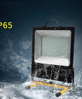 JUDYSSY Led Flood Light Emergency Portable Searchlight Mobile Portable Chargin, White Light,150w, IP65 rated, 100W waterproof design.