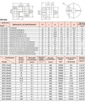 Technical diagram and specifications for 8mm To 9.525mm Plum Flexible Shaft Coupling, 20mm Diameter, 30mm Length Aluminum Motor Connector