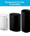 Odor Defense Carbon Prefilter Cut To Fit Most Air Purifiers 2 Pack Replace Every 6 Months Odor Reduction Carbon Filter For Home Use