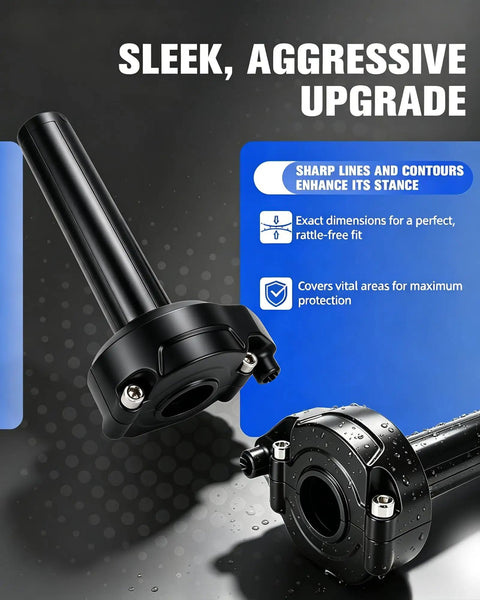 Dope Twist Throttle Cable For Surron LBX And E Ride Pro Electric Dirt Bikes, Compatible With SR S SS 2.0 3.0 Models, Nylon Wear Resistant Build For Long Lasting Use, Smooth Responsive Throttle Assembly For Off Road Adventures Black