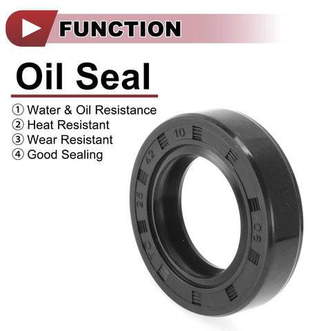 High pressure rotary shaft oil seals with water, oil, heat, and wear resistance features. Suitable for automotive and industrial systems.
