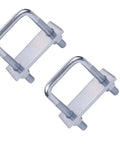 Leaf Spring Clamp Kit For 2.5 Inch Wide Springs Locks Leaf Springs Tight For Stabilization And Smoother Towing Improves Axle Torque