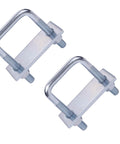 Leaf Spring Clamp Kit Pack Of 4 Fits Leaf Springs Up To 2.5 Inches Wide Locks Springs Together for stability and smoother towing