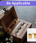 8Pcs Brass Barrel Hidden Hinges Set With 8mm 10mm 12mm And 14mm Sizes, 180 Degree Opening Concealed Cabinet Hinges for jewelry box