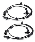 Rock Solid Front Left And Right Abs Wheel Speed Sensors Built Rugged For Jeep Grand Cherokee And Dodge Durango with wiring connectors.