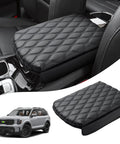Center Console Cover For Kia Telluride 2020 To 2026 Nappa Leather Armrest Cushion Anti Scratch Middle Console Pad