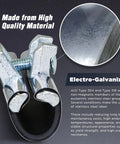 Highcraft pipe repair clamp, 4-inch IPS, single bolt, 3-inch long, stainless steel (front view)