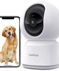 Must Have 360 Degree Pet Camera For Baby And Pets Indoor Security Camera With 1080P HD Pan Tilt Night Vision Motion Alerts
