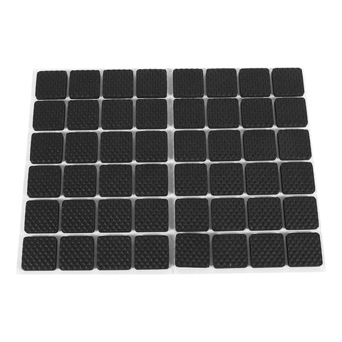 48 Pack Self Adhesive No Slip Rubber Feet Pads For Furniture And Appliances Durable Floor Protectors For Wood Floors Tiles And Walls Black 2.1 cm
