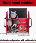 No Sweat Operation Pneumatic Handheld Dot Peen Marking Machine Air Powered Metal Engraver Kit For Vehicle Vin Tracing Identification Tagging Tasks Reliable Daily Grind inside view of dual motherboard configuration.