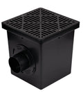 Square Catch Basin Drain Kit 12-Inch For Lawns And Landscaping With Two-Opening Catch Basin Drain Stormwater Solution Easy Install