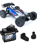 9G Micro Digital Servo With Metal Gears For ARRMA Granite GROM Typhon RC car with servo horn attachment and durability focus