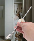 4 Pack Cabinet Support Rod Hinges For Kitchen Cabinets And Drop Leaf Surfaces Heavy Duty Metal Clamshell Style Support handheld
