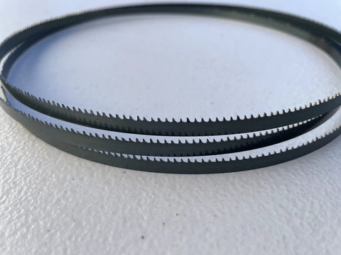 80 Inch Bandsaw Blades One Quarter Inch 12 TPI Fits Craftsman 12 Inch Band Saw Wood And PVC Cutting 2 Pack Premium Carbon Steel