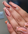 Hema Free 50ml Nude Nail Gel for Extensions and 3D Molding on nails with artistic nude finish