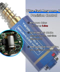 Close-up of Airsoft Brushless Motor With High Torque And Fast Speed Long Shaft Fit For M4 M16 MP5 G3 P90 Series High Thermal Efficiency Pro Grade AEG Upgrade