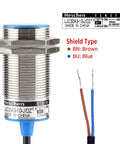 Capacitive Proximity Sensor Shield Type LJC30A3 10 JDZ For Dielectric Objects Sensing Range 1 To 10 mm with two-wire output.