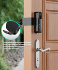 Heavy Duty Full Metal Anti Theft Video Doorbell Mount For First Generation Doorbells Not For Second Gen No Drilling Quick Install