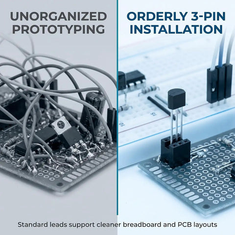 Heavy Duty Pack Of Ten Rock Solid Hall Effect Sensors With Oh49E And Ss49E Compatibility For Pro Industrial Workflows shown in organized setups.