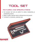 Go-To Precision Measuring Tool Set With Dial Caliper, Spring Tempered Precision Rule And Outside Micrometer In Protective Case