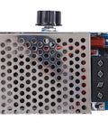 Heavy Duty AC Voltage Regulator 110V 230V 10000W SCR Thyristor Dimmer And Motor Speed Controller with perforated metal casing