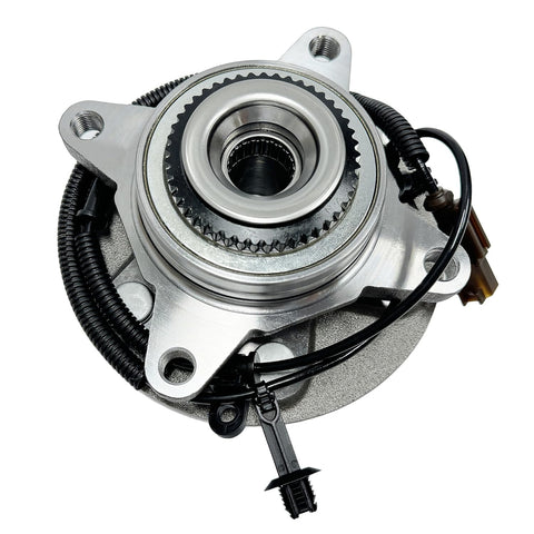 Front Wheel Hub Bearing Assembly For Ford F150 2018 2019 2020 4WD With ABS 6 Lug Ready To Roll Direct Fit Replacement 515177