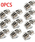 Heavy Gauge Overhead Cabinet Hinges Pack Of 10 Hella Durable Swing Up Door Stays made of premium zinc for RV kitchen storage.