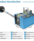 Heavy Duty Automatic Cable Pipe Cutter Compatible With Pvc And Heat Shrink Tubing featuring detailed product introduction diagram.