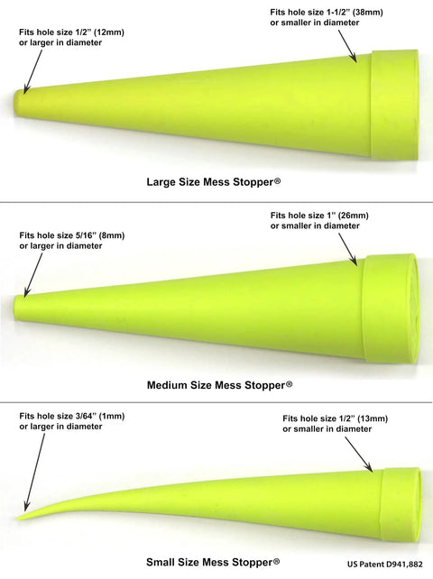 Universal Rubber Plugs And Caps For Hydraulic Hoses And Fittings To Stop No Drama Leaks During Service, Leak Prevention Kit Sizes
