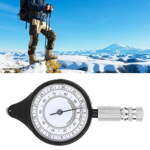 Handheld Map Distance Measuring Tool And Road Odometer Solid Aluminum Alloy Wheel For Camping Hiking Weather Resistant Compact Navigation Gadget With Slick Rolling Ease And Clutch Ultralight Grip For Weekend Warriors